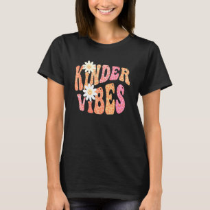 Groovy KINDER VIBES Herbstfarben Kindergart T-Shirt