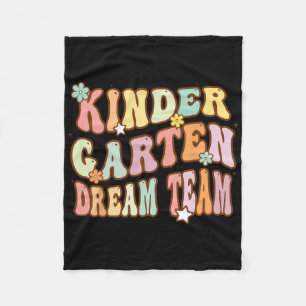 Groovy Kindergarten Dream Team erster Tag von Byck Fleecedecke