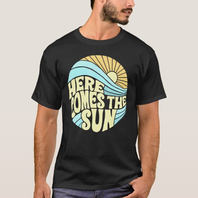 Groovy kommt hier die Sun Actve Sum Lässiger herau T-Shirt (Vorderseite)