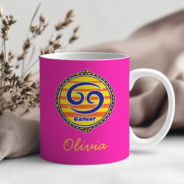 Groovy Krebs Custom Kaffeetasse (Von Creator hochgeladen)