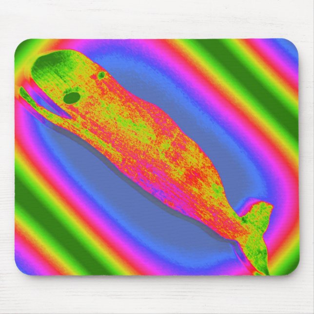 Groovy lächelnd Walmousepad Mousepad (Vorne)