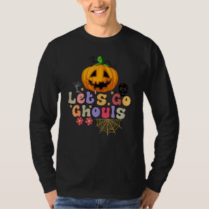 Groovy Lasst uns gehen, Ghouls Süßer Halloween-Ge T-Shirt
