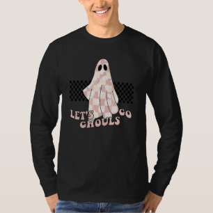 Groovy Lasst uns gehen Ghule Halloween Gruselige D T-Shirt
