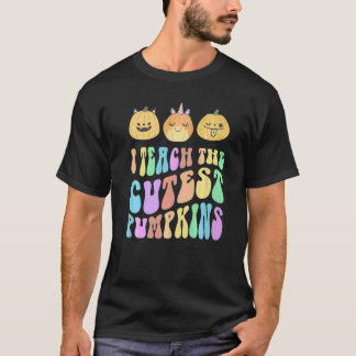 Groovy-Lehrer ICH UNTERRICHTE DIE SÜßESTEN KÜRBISS T-Shirt