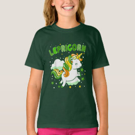 Groovy Lepricorn Unicorn T-Shirt