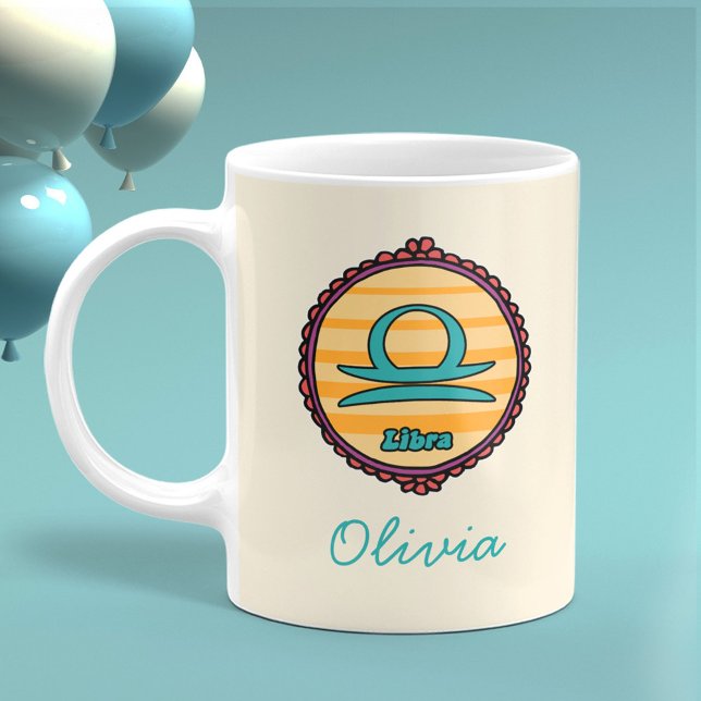 Groovy Libra Custom Kaffeetasse (Von Creator hochgeladen)