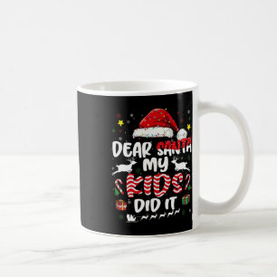 Groovy Lieber Weihnachten meine Kinder Weihnachten Kaffeetasse
