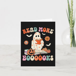 Groovy Lies Mehr Bücher Cute Geist Boo Lustiges Ha Karte