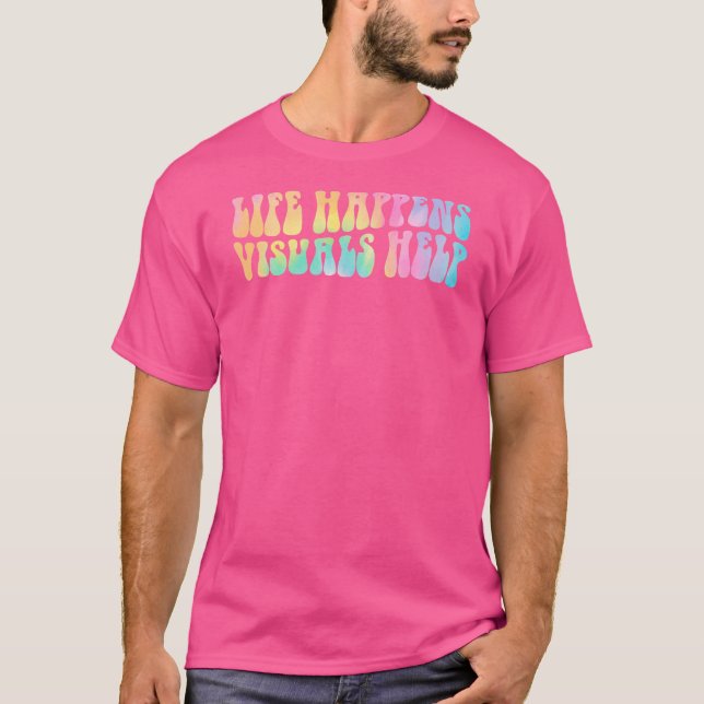 Groovy Life passiert Visuals helfen Sped Squad Spe T-Shirt (Vorderseite)