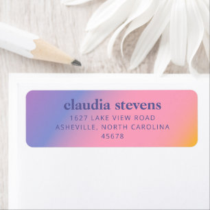 Groovy Lila Pink Gradient BRAUTPARTY