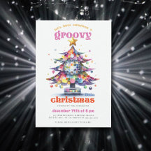 Groovy Little Christmas Disco Tree Weihnachts-Part