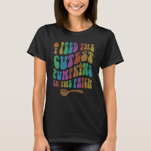 Groovy Lunch Lady FÜTTERTE ich die NIEDLICHEN PUMP T-Shirt