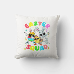Groovy Lustiger Hase Ei Küken Ostern Squad Tag Män Kissen
