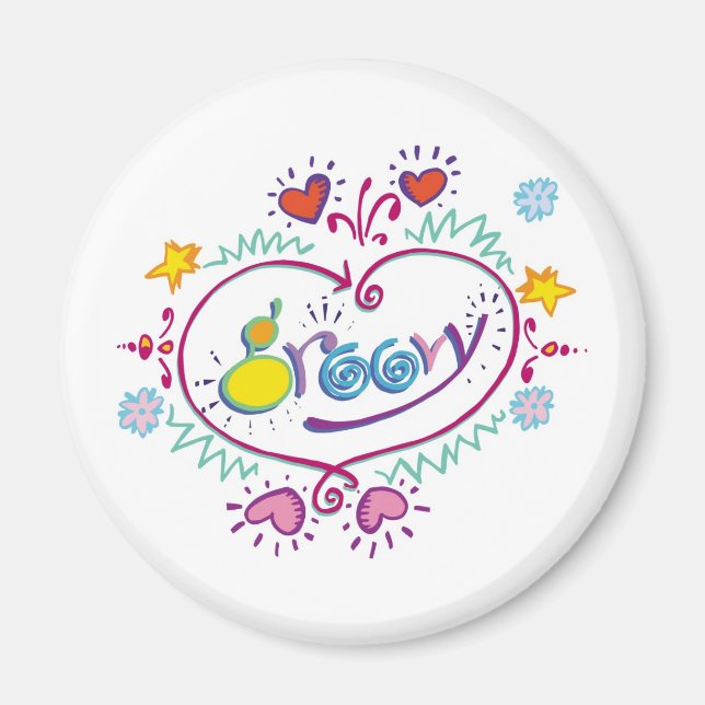 Groovy Magnet (Vorne)