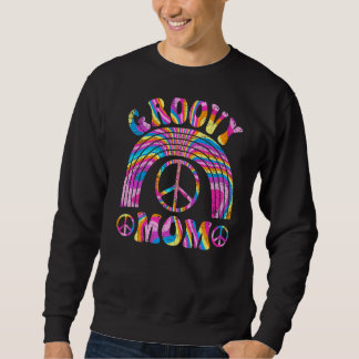 Groovy Mama 70er Ästhetische Nostalgie 1970er Retr Sweatshirt