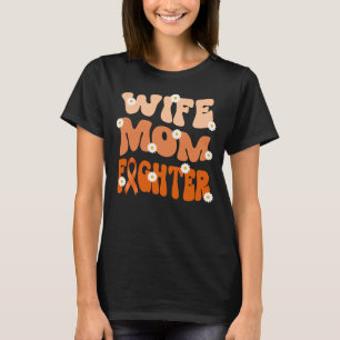 Groovy Mama Ehefrau Kämpfer Multipler Sklerose MS T-Shirt