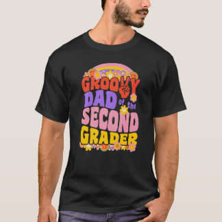 Groovy-Mama eines Schülers der zweiten Klasse Retr T-Shirt