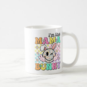 Groovy Mama Ostern Ich bin das Mama-Kaninchen Pass Kaffeetasse