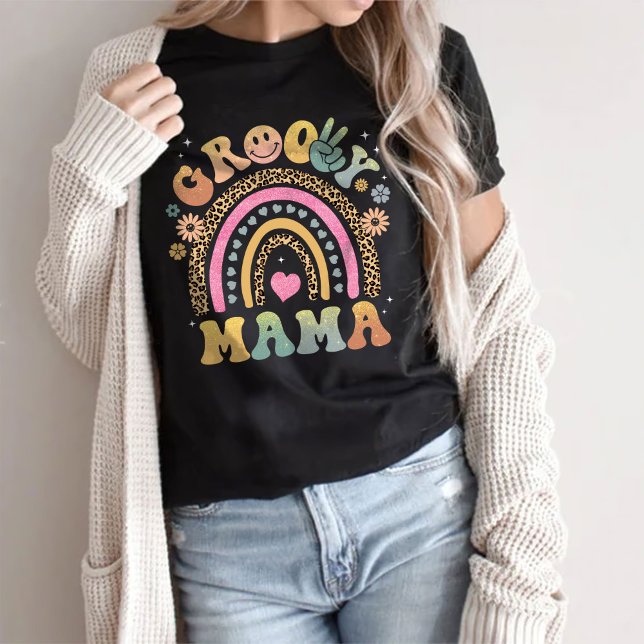 Groovy Mama Shirt, Groovy Mama T-Shirt (Von Creator hochgeladen)