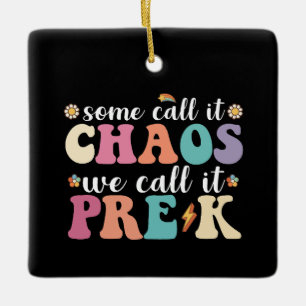 Groovy, manche nennen es Chaos, wir nennen es Erzi Keramikornament