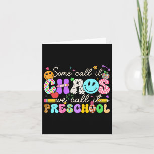 Groovy Manche nennen es Chaos, wir nennen es Presc Karte