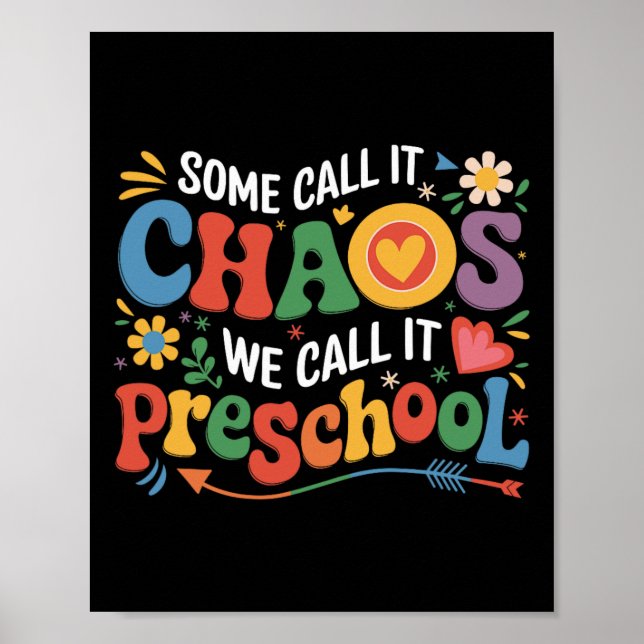 Groovy, manche nennen es Chaos, wir nennen es Vors Poster (Vorne)