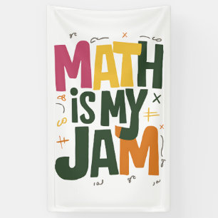 Groovy Math ist mein Ding erster Tag zurück in der Banner
