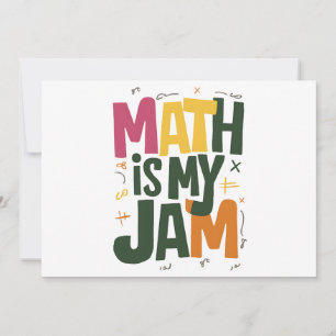 Groovy Math ist mein Ding erster Tag zurück in die Einladung