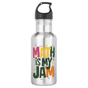Groovy Mathe ist mein Ding Erster Tag zurück in di Edelstahlflasche