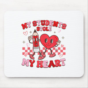 Groovy Meine Schüler haben mir den Herz-Valentinst Mousepad