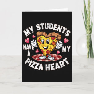 Groovy meine Schüler haben Pizza meines Herzens Le Karte