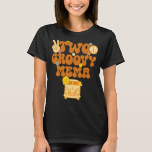 Groovy Mema Retro Matching Family Baby Dusche Moth T-Shirt