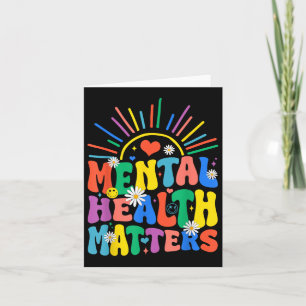 Groovy Mental Health S Mental Health Awareness Mon Karte