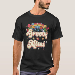 Groovy Mimi Retro Hippie Peace Signoräume T-Shirt