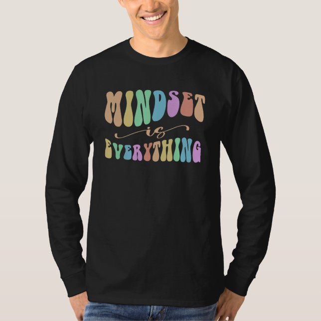 Groovy MINDSET EVERYTHING Future Millionaire in Tr T-Shirt (Vorderseite)