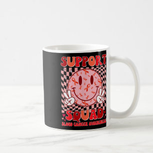 Groovy Motivations-Unterstützungsteam Blutkrebs Aw Kaffeetasse