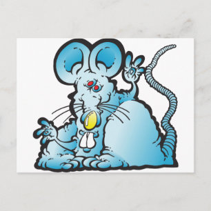 Groovy Mouse Postkarte