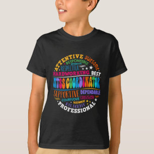 Groovy MTSS-Koordinator Schulberater Schulpsycholo T-Shirt