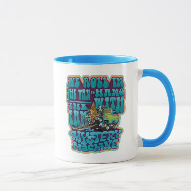Groovy Mystery Machine Fam Graphic Tasse (Rechts)