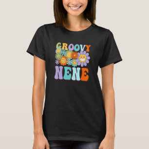 Groovy Nene Daisy Blume Smile Face 60er 70er Famil T-Shirt