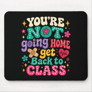 Groovy nicht zurück zur Klassenschulkrankenschwest Mousepad
