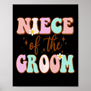 Groovy Niece of the Groom Polterabend from Groo Poster