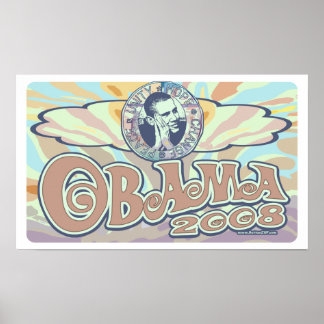 Groovy Obama Gear 2008 Poster