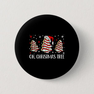 Groovy Oh Christmas Tree Cakes Debbie Becky Jen Ca Button