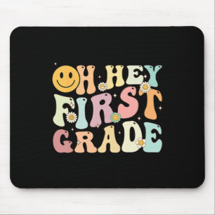 Groovy Oh Hey 1. Erste Klasse Byck Zur Schule Für Mousepad