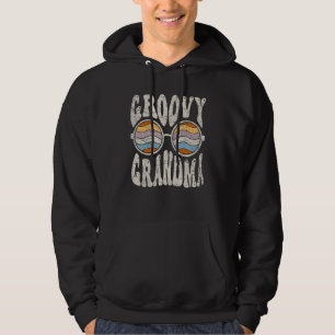 Groovy Oma 70er Jahre Ästhetik Nostalgie 1970er Re Hoodie