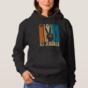 Groovy Oma 70er Jahre Ästhetik Nostalgie 1970er Re Hoodie