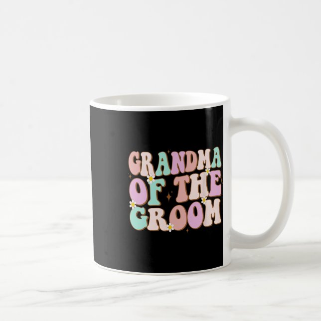 Groovy Oma des Groom-Polterabends Oma Kaffeetasse (Rechts)