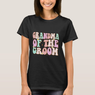 Groovy Oma des Groom-Polterabends Oma T-Shirt