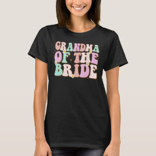 Groovy Oma des Polterabends Grandmo T-Shirt